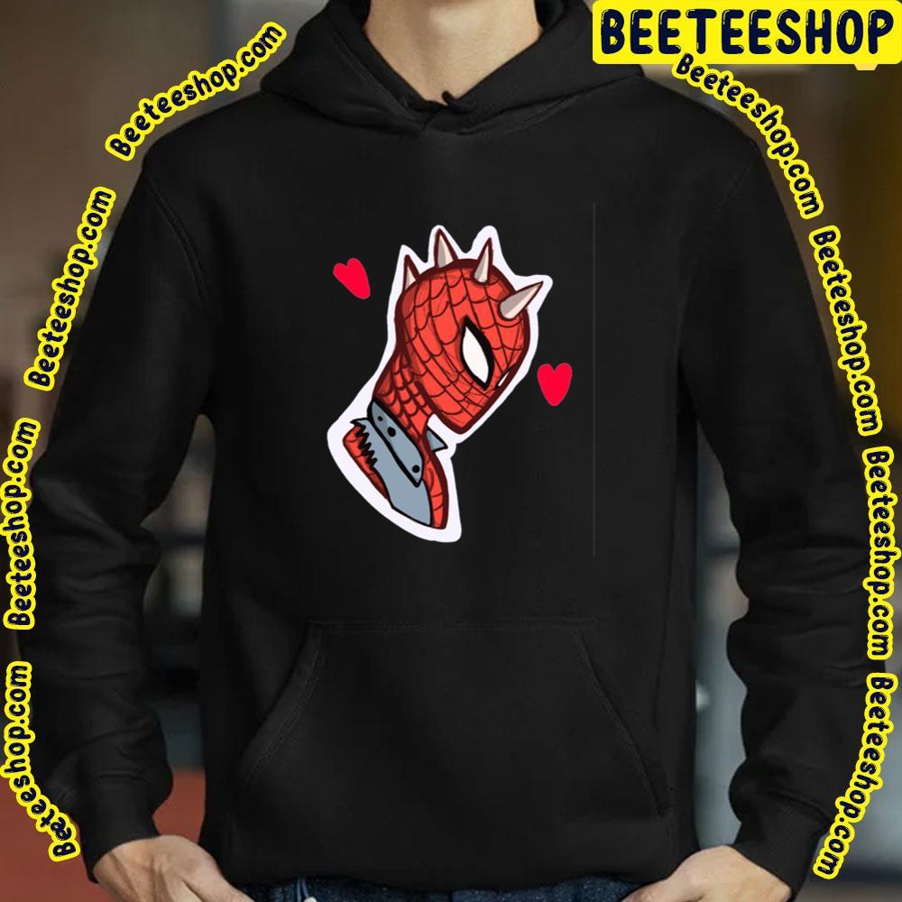 Red Heart Spiderverse Movie Beeteeshop Trending Unisex T-Shirt Red Heart Spiderverse Movie Beeteeshop Trending Unisex T-Shirt