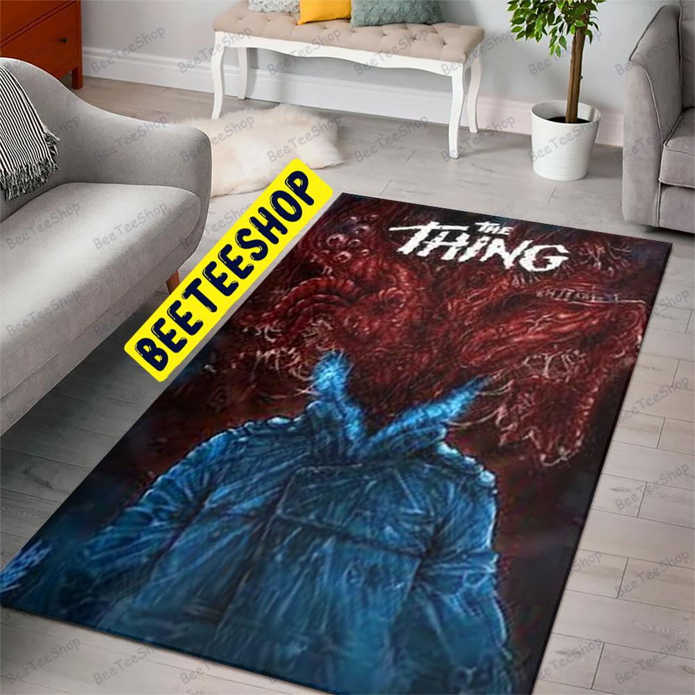 Red Moster The Thing Halloween Beeteeshop Rug Rectangle Red Moster The Thing Halloween Beeteeshop Rug Rectangle
