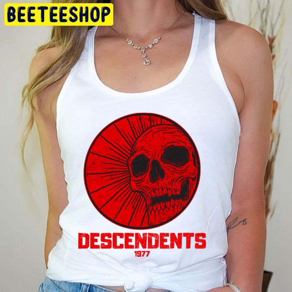 Red Skull Descendents Beeteeshop Trending Unisex T-Shirt Red Skull Descendents Beeteeshop Trending Unisex T-Shirt