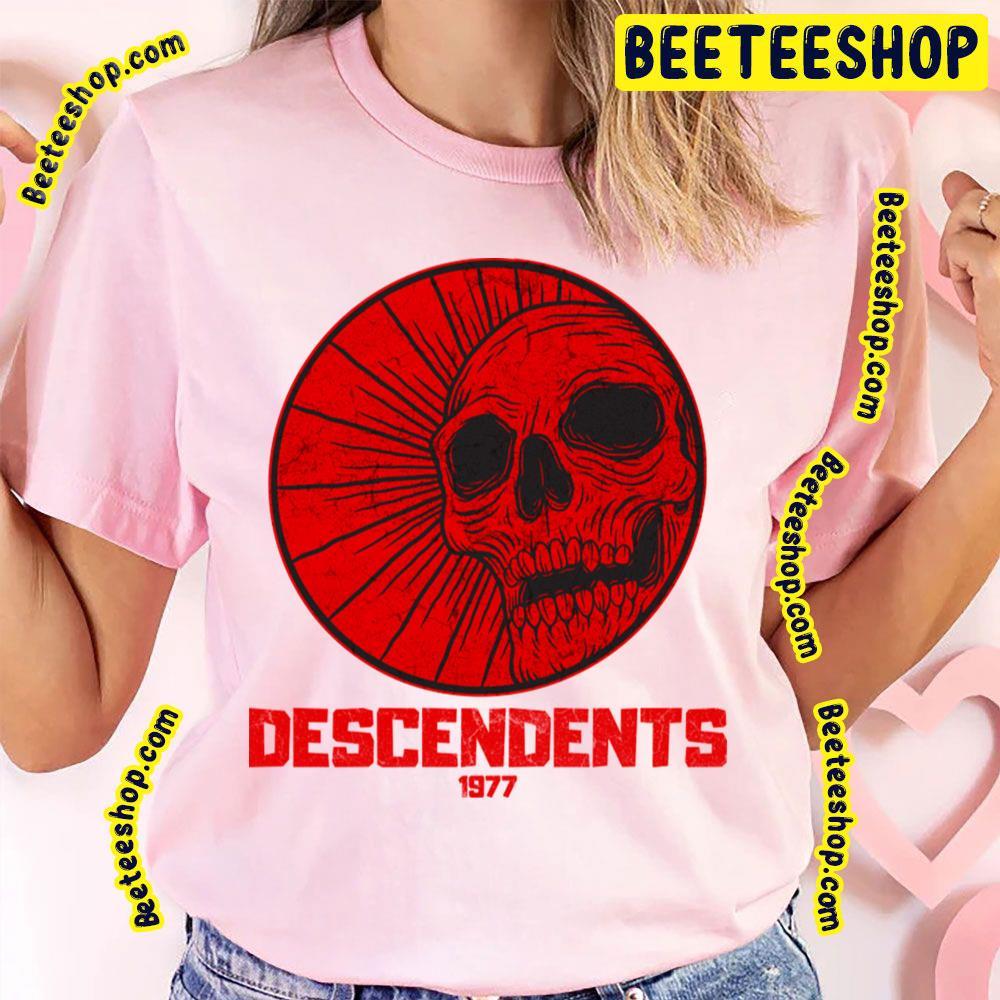Red Skull Descendents Beeteeshop Trending Unisex T-Shirt Red Skull Descendents Beeteeshop Trending Unisex T-Shirt