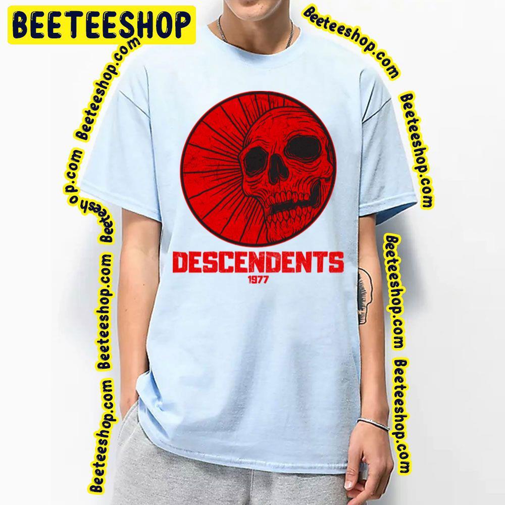 Red Skull Descendents Beeteeshop Trending Unisex T-Shirt Red Skull Descendents Beeteeshop Trending Unisex T-Shirt
