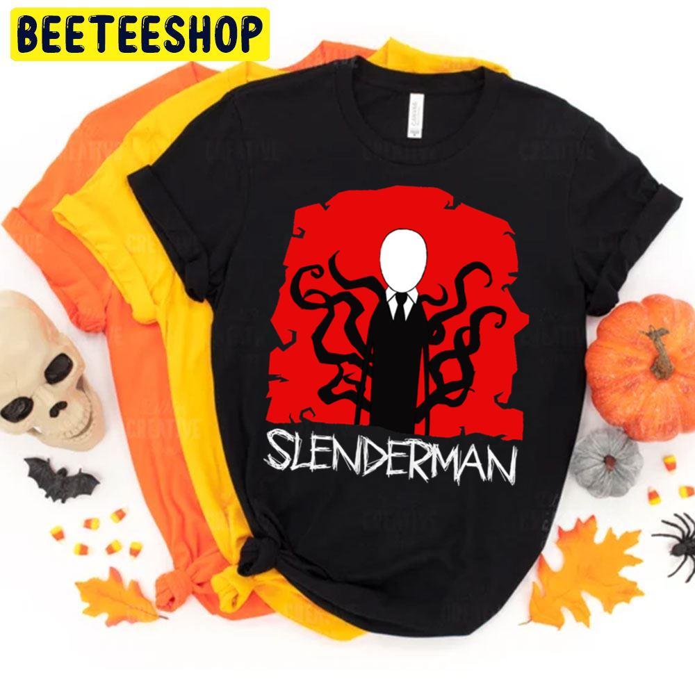 Red Style Slenderman Halloween Beeteeshop Unisex T-Shirt Red Style Slenderman Halloween Beeteeshop Unisex T-Shirt