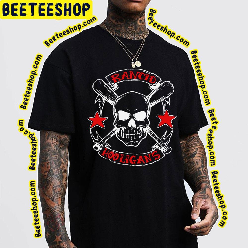 Red White Skull Rancid Beeteeshop Trending Unisex T-Shirt Red White Skull Rancid Beeteeshop Trending Unisex T-Shirt
