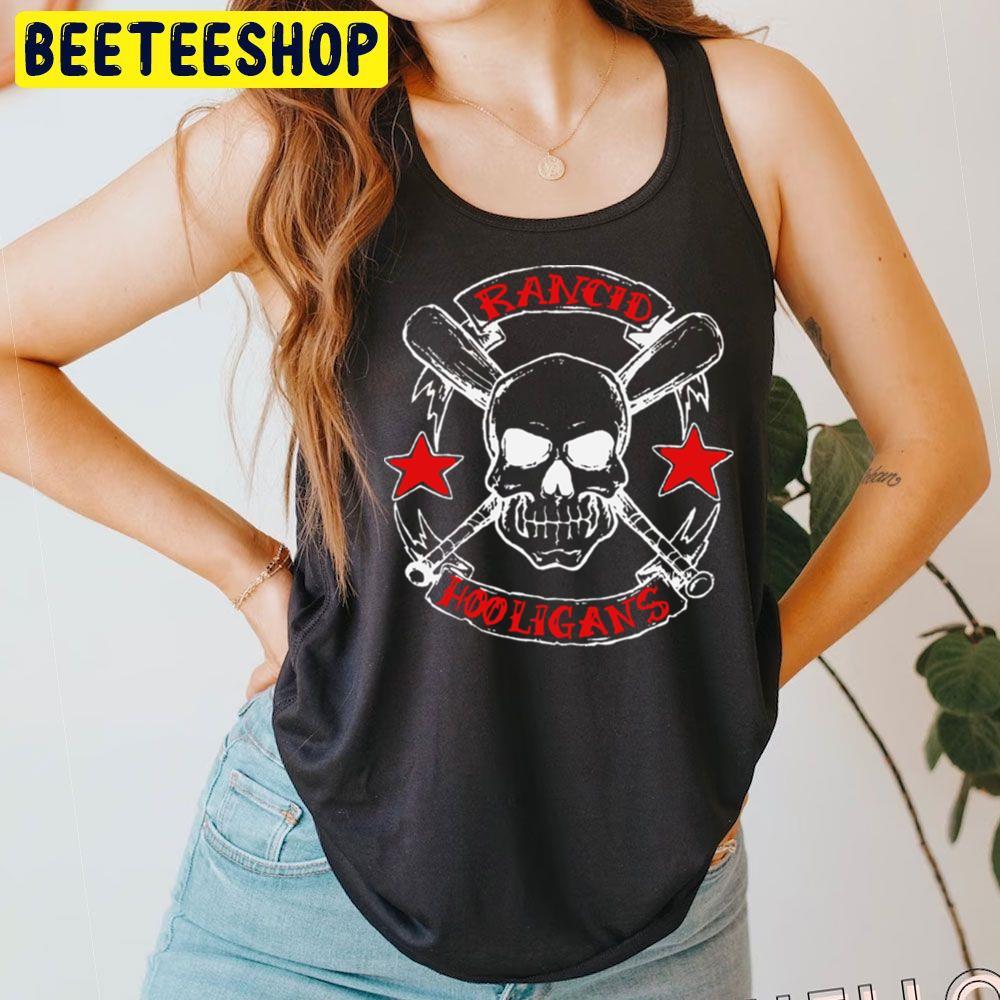 Red White Skull Rancid Beeteeshop Trending Unisex T-Shirt Red White Skull Rancid Beeteeshop Trending Unisex T-Shirt
