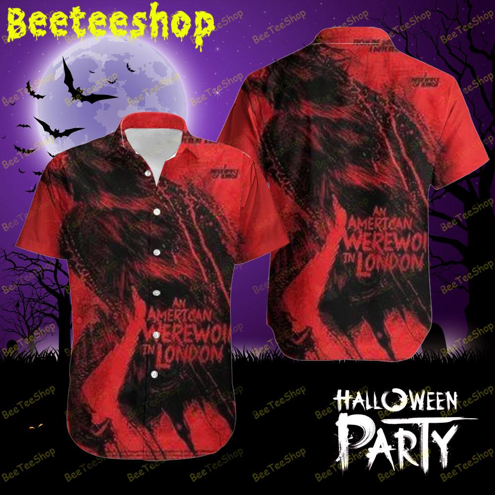 Red Wolf An American Werewolf In London Halloween Beeteeshop Hawaii Shirt Red Wolf An American Werewolf In London Halloween Beeteeshop Hawaii Shirt