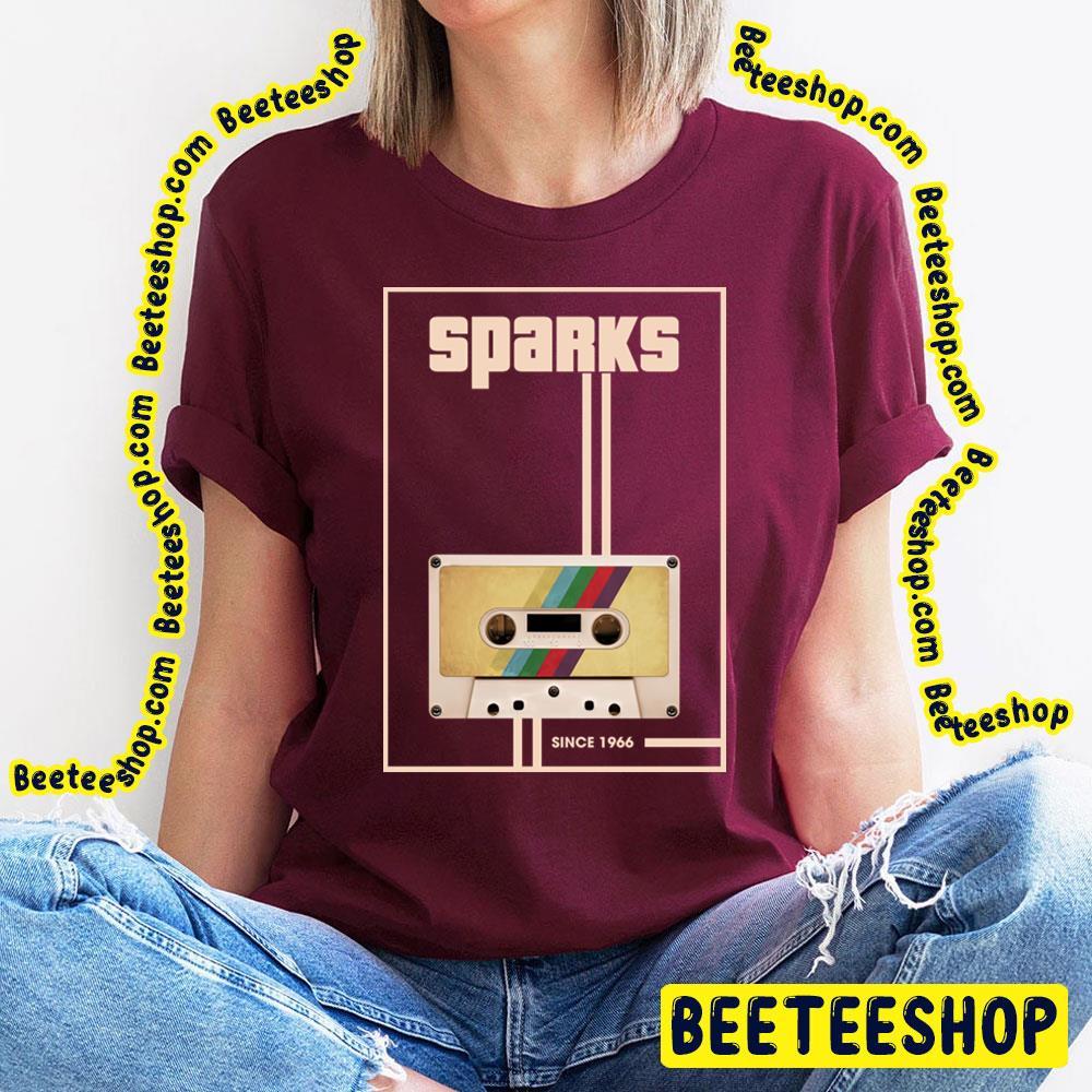 Retro Cassette Tape Sparks Beeteeshop Trending Unisex T-Shirt Retro Cassette Tape Sparks Beeteeshop Trending Unisex T-Shirt