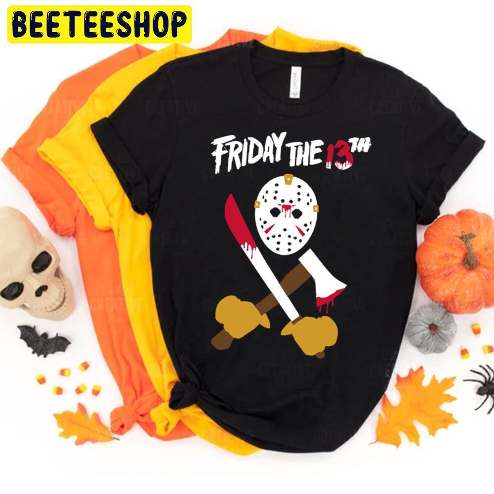 Retro Color Jason Voorhees Movie Halloween Beeteeshop Trending Unisex T-Shirt Retro Color Jason Voorhees Movie Halloween Beeteeshop Trending Unisex T-Shirt