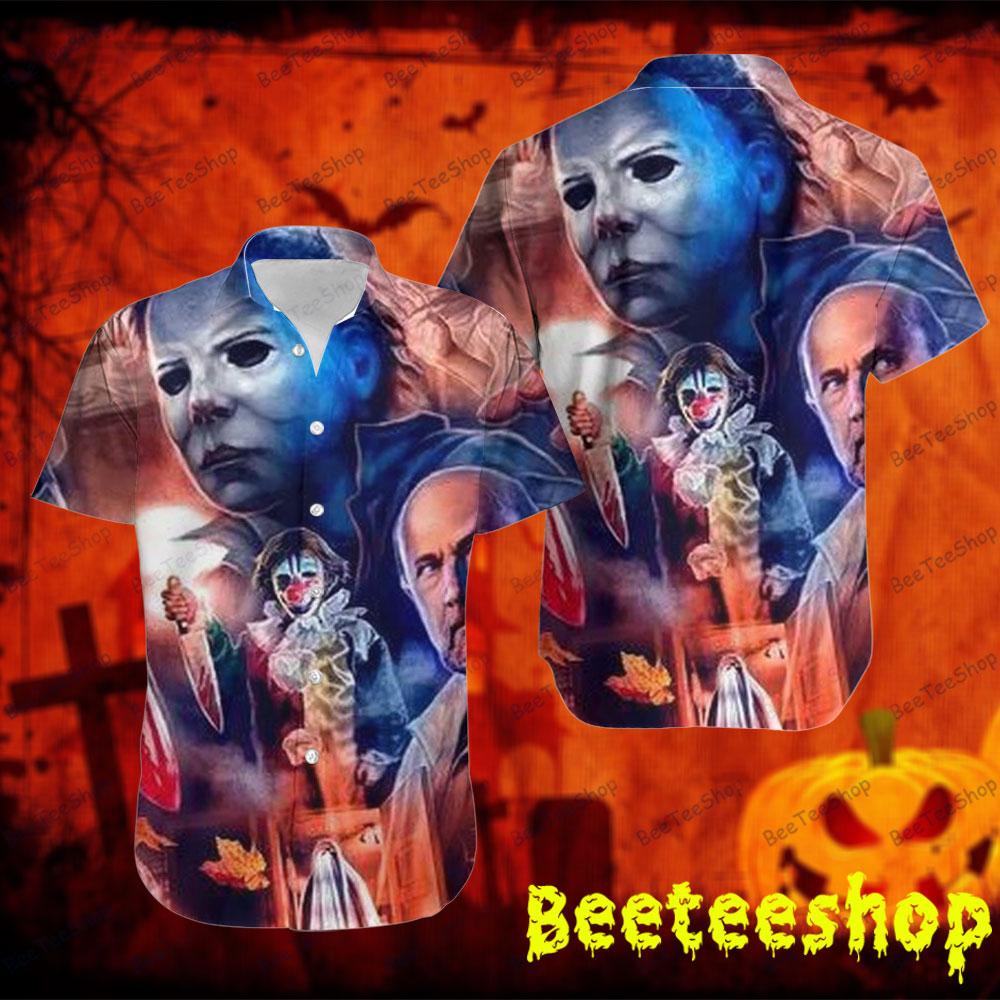 Retro Color Movie Halloween Beeteeshop Hawaii Shirt Retro Color Movie Halloween Beeteeshop Hawaii Shirt
