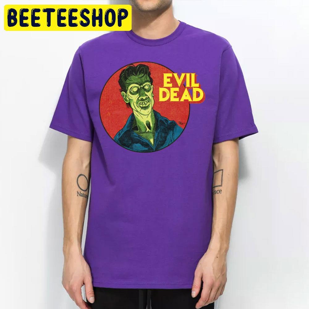 Retro Color The Evil Dead Halloween Beeteeshop Trending Unisex T-Shirt Retro Color The Evil Dead Halloween Beeteeshop Trending Unisex T-Shirt