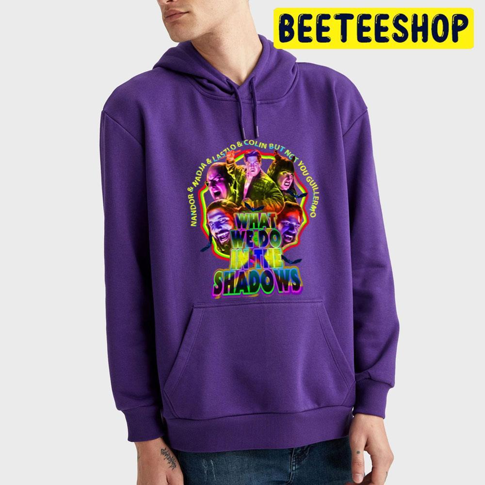 Retro Color What We Do In The Shadowns Halloween Beeteeshop Trending Unisex T-Shirt Retro Color What We Do In The Shadowns Halloween Beeteeshop Trending Unisex T-Shirt