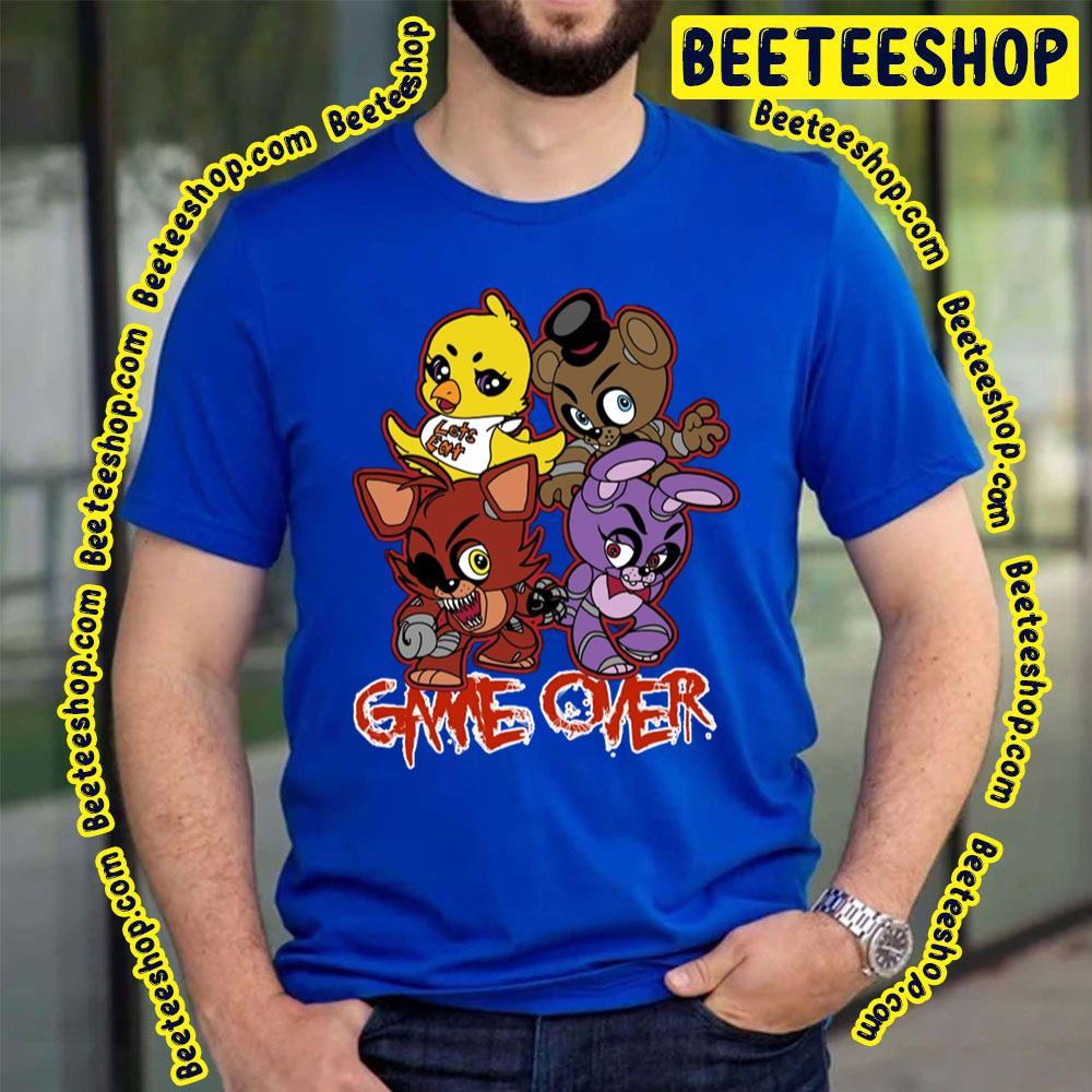 Retro Game Over Five Nights At Freddy's Beeteeshop Trending Unisex T-Shirt Retro Game Over Five Nights At Freddy's Beeteeshop Trending Unisex T-Shirt