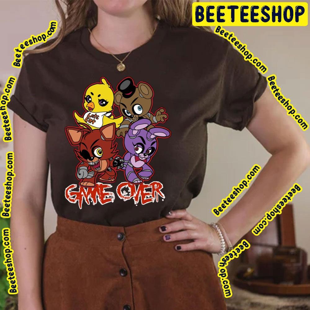 Retro Game Over Five Nights At Freddy's Beeteeshop Trending Unisex T-Shirt Retro Game Over Five Nights At Freddy's Beeteeshop Trending Unisex T-Shirt