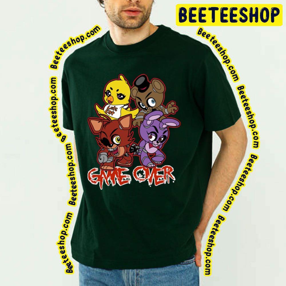 Retro Game Over Five Nights At Freddy's Beeteeshop Trending Unisex T-Shirt Retro Game Over Five Nights At Freddy's Beeteeshop Trending Unisex T-Shirt
