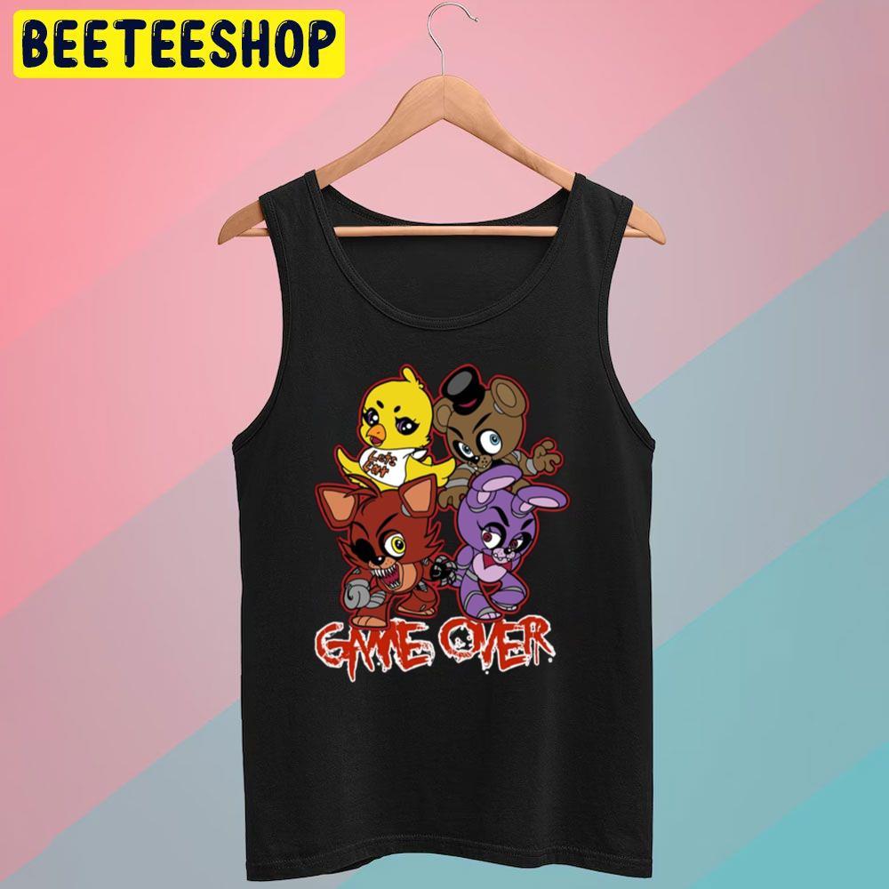 Retro Game Over Five Nights At Freddy's Beeteeshop Trending Unisex T-Shirt Retro Game Over Five Nights At Freddy's Beeteeshop Trending Unisex T-Shirt