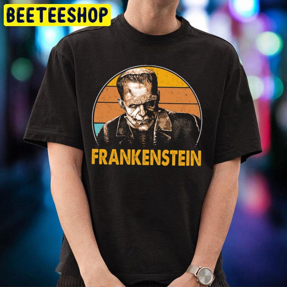 Retro Halloween Frankenstein Beeteeshop Trending Unisex T-Shirt Retro Halloween Frankenstein Beeteeshop Trending Unisex T-Shirt