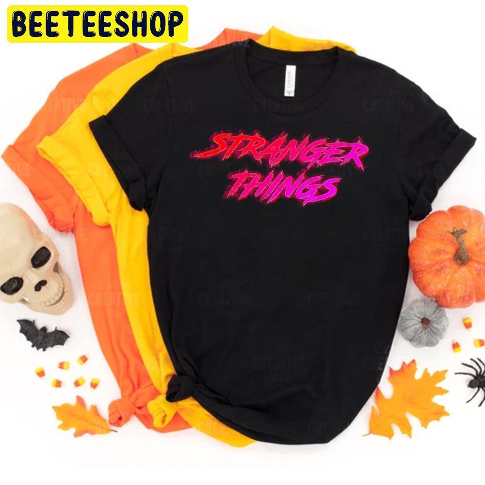 Retro Neon Stranger Things Halloween Beeteeshop Trending Unisex T-Shirt Retro Neon Stranger Things Halloween Beeteeshop Trending Unisex T-Shirt