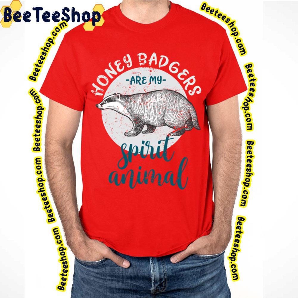 Retro Spirit Animal Honey Badger Beeteeshop Trending Unisex T-Shirt Retro Spirit Animal Honey Badger Beeteeshop Trending Unisex T-Shirt