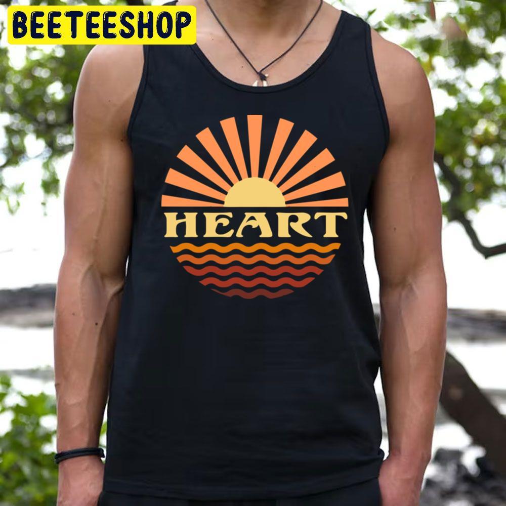 Retro Sun Heart Beeteeshop Trending Unisex T-Shirt Retro Sun Heart Beeteeshop Trending Unisex T-Shirt