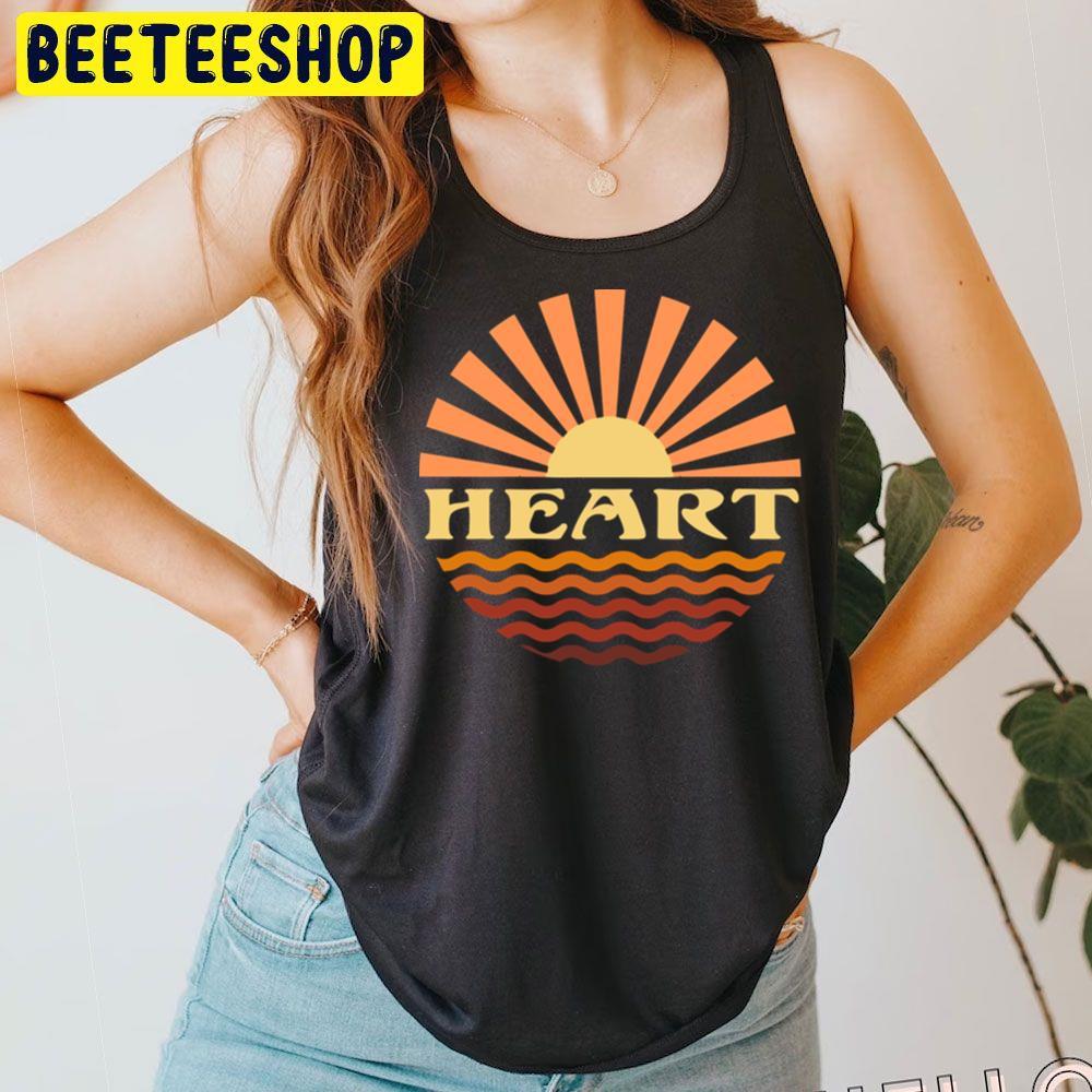 Retro Sun Heart Beeteeshop Trending Unisex T-Shirt Retro Sun Heart Beeteeshop Trending Unisex T-Shirt