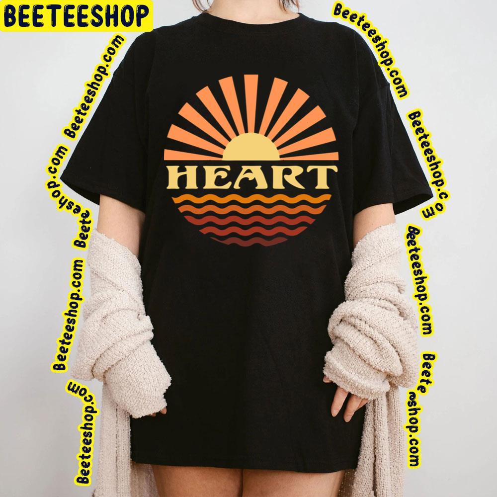 Retro Sun Heart Beeteeshop Trending Unisex T-Shirt Retro Sun Heart Beeteeshop Trending Unisex T-Shirt