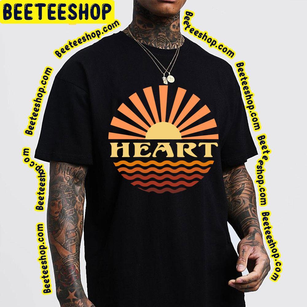 Retro Sun Heart Beeteeshop Trending Unisex T-Shirt Retro Sun Heart Beeteeshop Trending Unisex T-Shirt