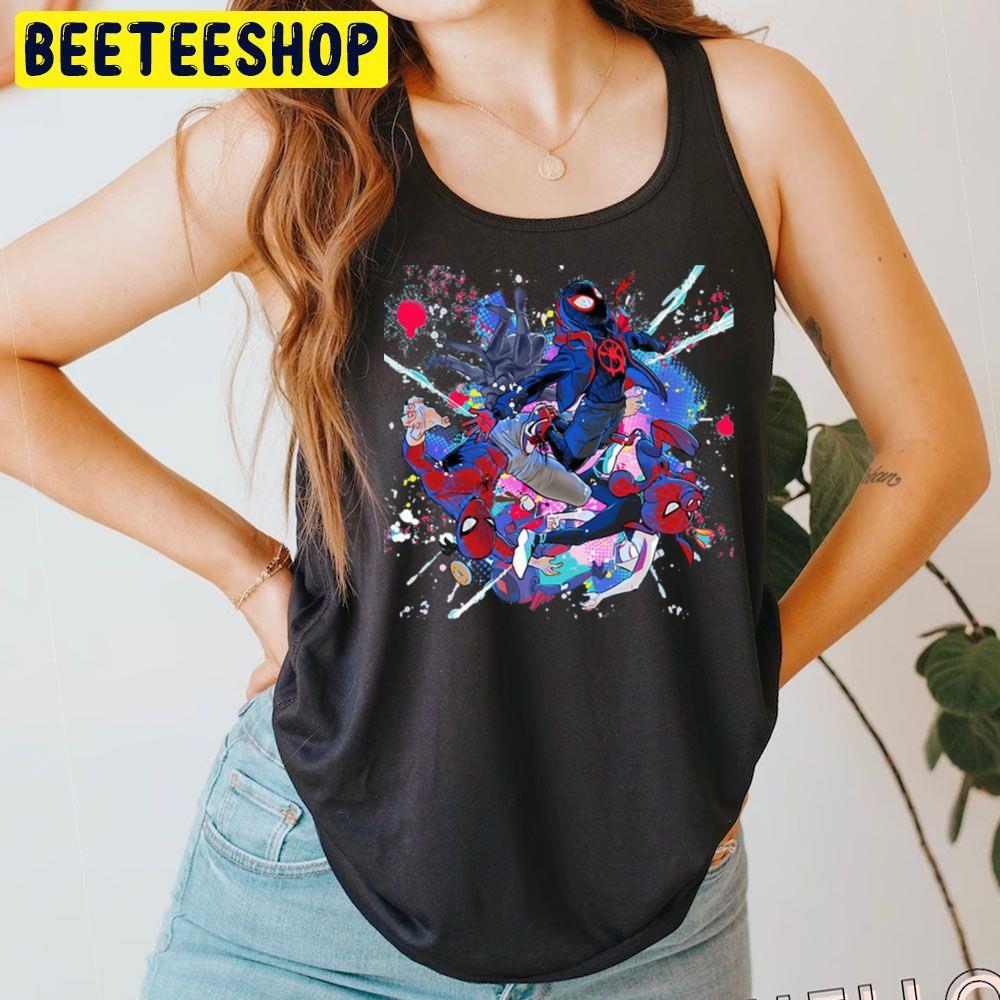 Retro Team Spiderverse Movie Beeteeshop Trending Unisex T-Shirt Retro Team Spiderverse Movie Beeteeshop Trending Unisex T-Shirt