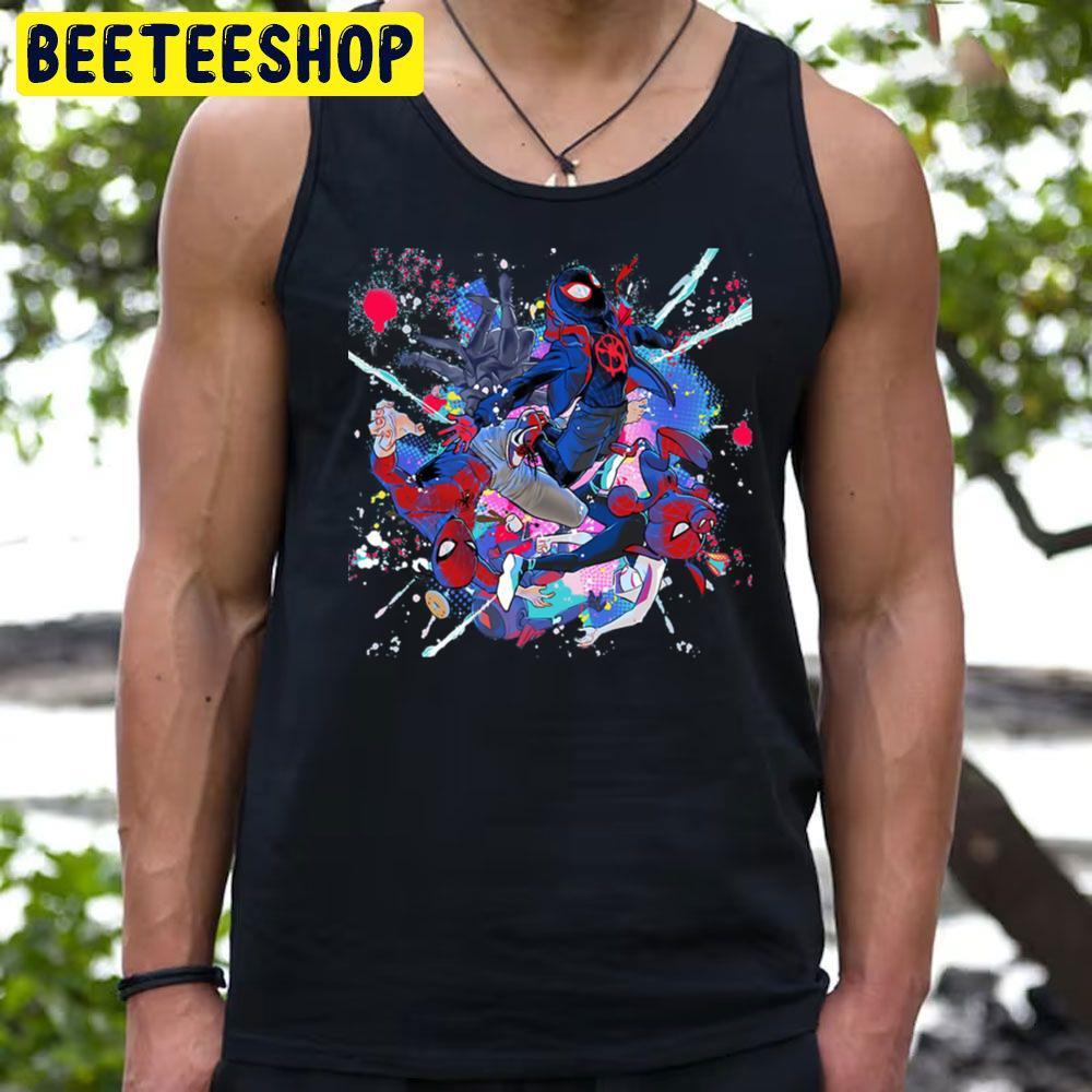 Retro Team Spiderverse Movie Beeteeshop Trending Unisex T-Shirt Retro Team Spiderverse Movie Beeteeshop Trending Unisex T-Shirt