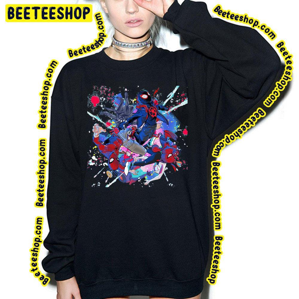 Retro Team Spiderverse Movie Beeteeshop Trending Unisex T-Shirt Retro Team Spiderverse Movie Beeteeshop Trending Unisex T-Shirt