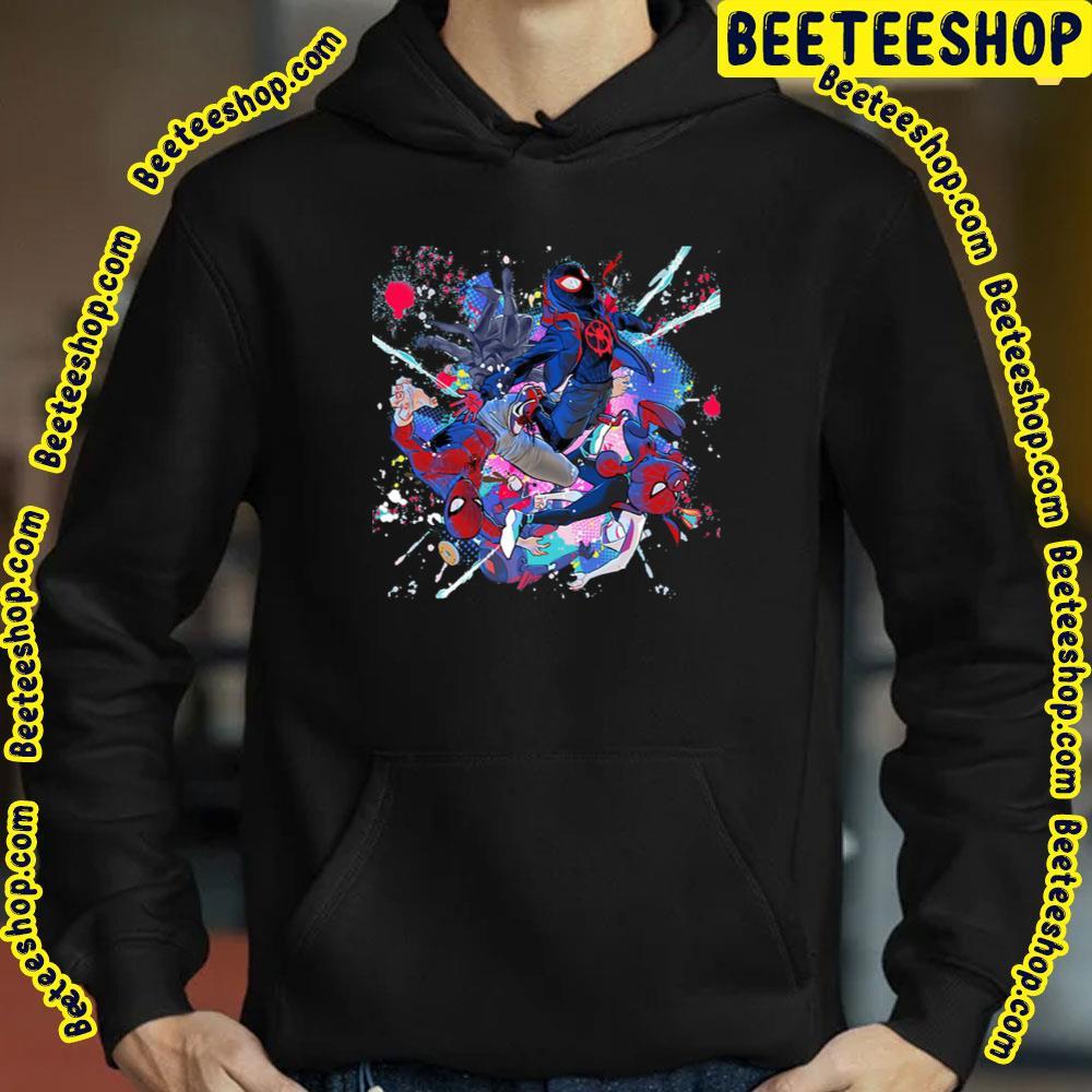 Retro Team Spiderverse Movie Beeteeshop Trending Unisex T-Shirt Retro Team Spiderverse Movie Beeteeshop Trending Unisex T-Shirt