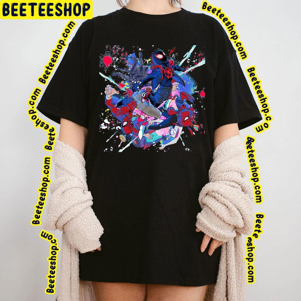 Retro Team Spiderverse Movie Beeteeshop Trending Unisex T-Shirt Retro Team Spiderverse Movie Beeteeshop Trending Unisex T-Shirt