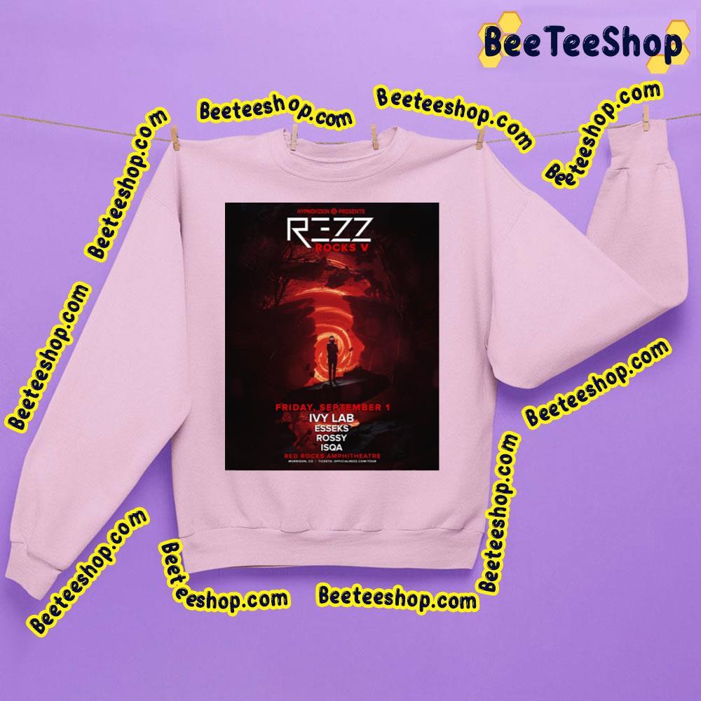 Rezz Rock V 2023 Beeteeshop Trending Unisex T-Shirt Rezz Rock V 2023 Beeteeshop Trending Unisex T-Shirt
