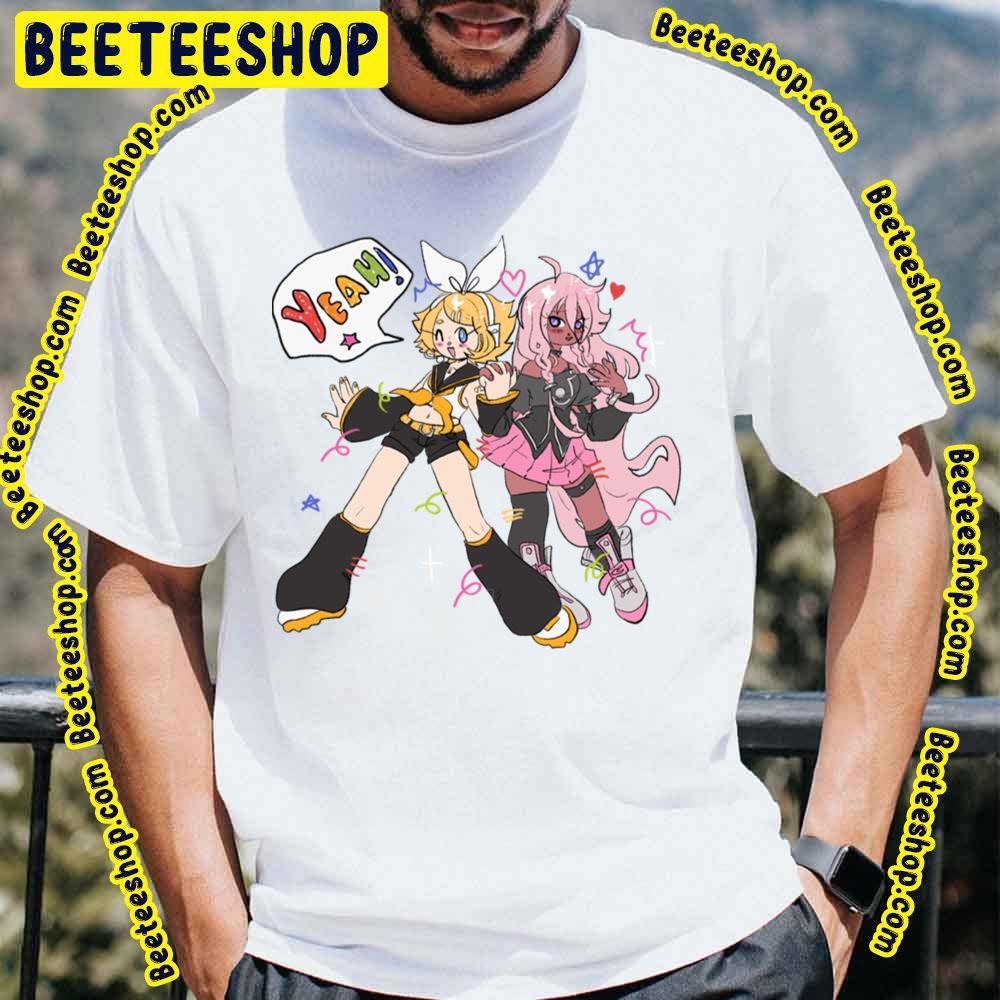 Rin And Ia Vocaloid Beeteeshop Trending Unisex T-Shirt Rin And Ia Vocaloid Beeteeshop Trending Unisex T-Shirt