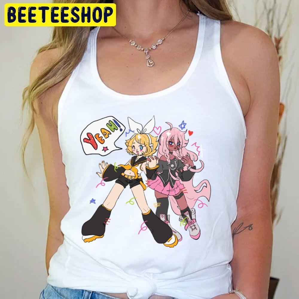 Rin And Ia Vocaloid Beeteeshop Trending Unisex T-Shirt Rin And Ia Vocaloid Beeteeshop Trending Unisex T-Shirt
