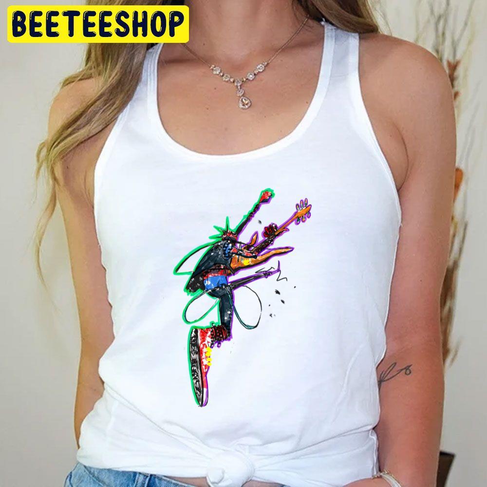 Rock Spider Punk Spiderverse Movie Beeteeshop Trending Unisex T-Shirt Rock Spider Punk Spiderverse Movie Beeteeshop Trending Unisex T-Shirt