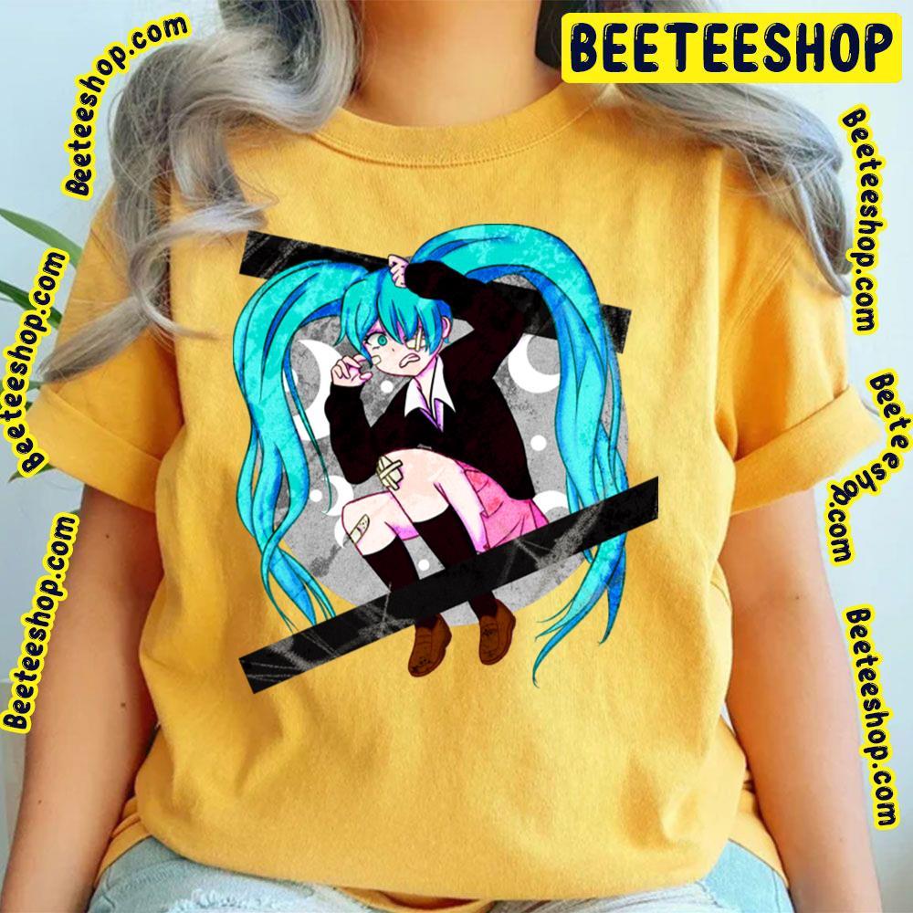 Rolling Girl Hatsune Miku Beeteeshop Trending Unisex T-Shirt Rolling Girl Hatsune Miku Beeteeshop Trending Unisex T-Shirt