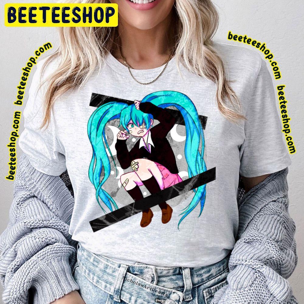 Rolling Girl Hatsune Miku Beeteeshop Trending Unisex T-Shirt Rolling Girl Hatsune Miku Beeteeshop Trending Unisex T-Shirt