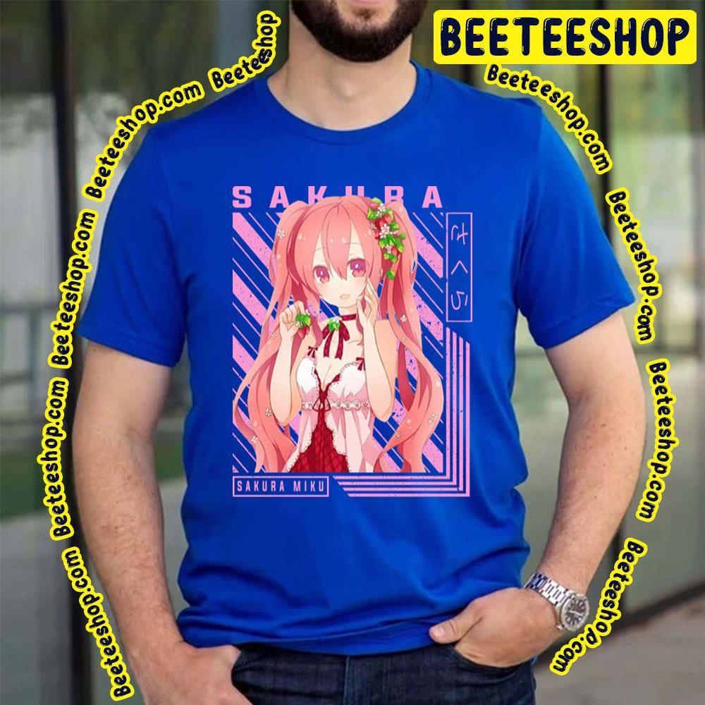 Sakura Miku Vocaloid Beeteeshop Trending Unisex T-Shirt Sakura Miku Vocaloid Beeteeshop Trending Unisex T-Shirt