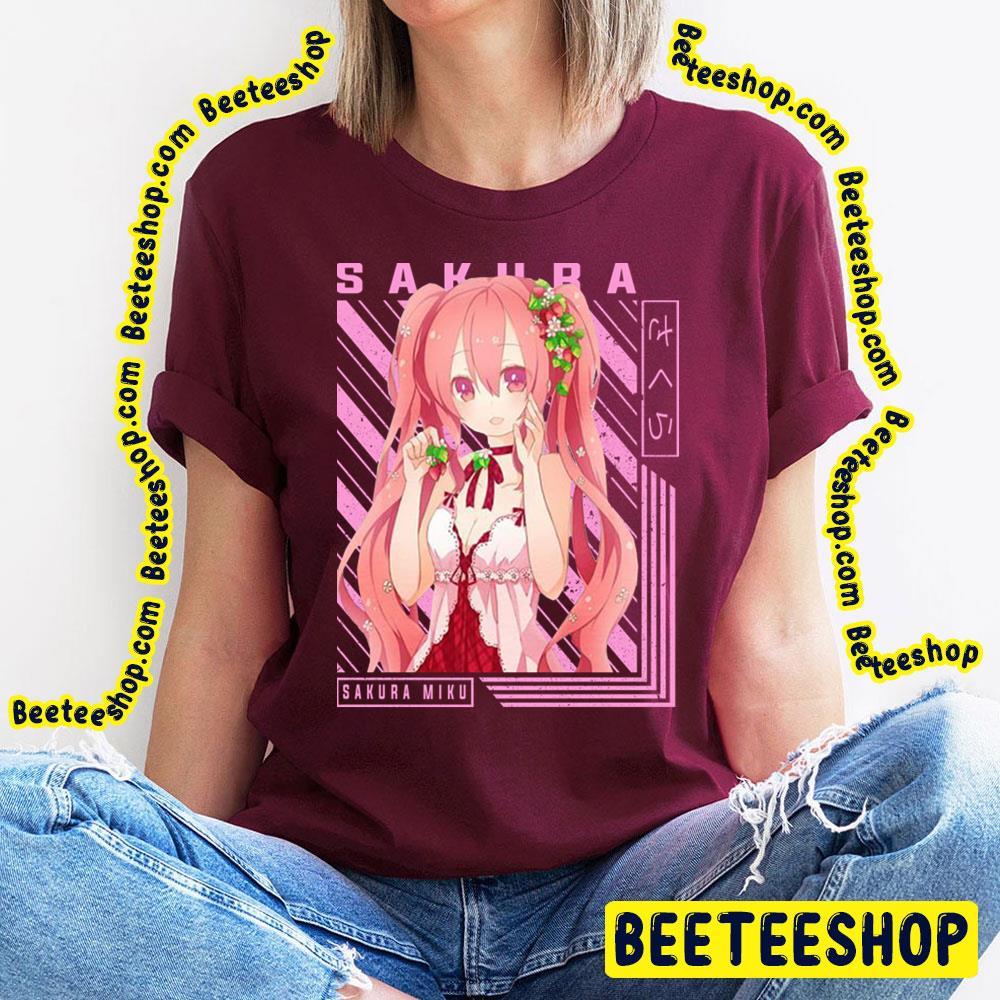Sakura Miku Vocaloid Beeteeshop Trending Unisex T-Shirt Sakura Miku Vocaloid Beeteeshop Trending Unisex T-Shirt