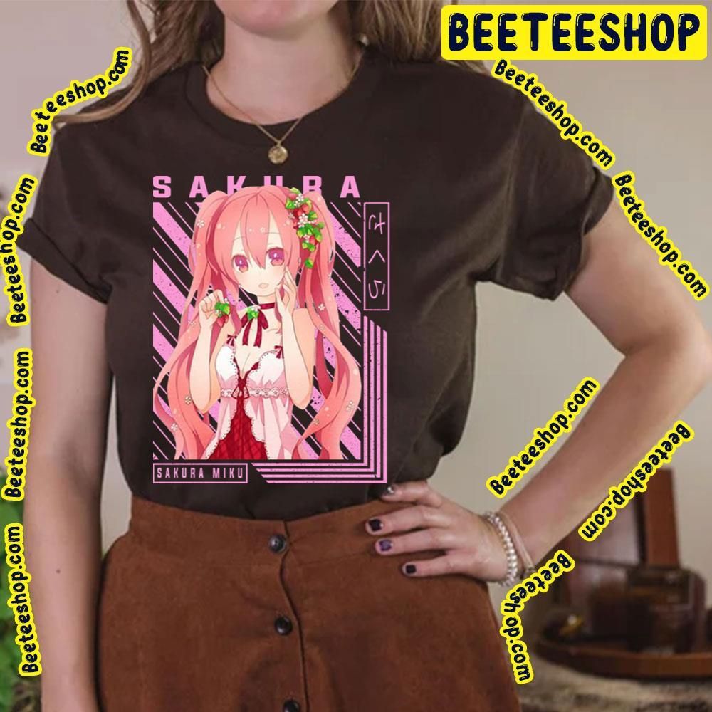 Sakura Miku Vocaloid Beeteeshop Trending Unisex T-Shirt Sakura Miku Vocaloid Beeteeshop Trending Unisex T-Shirt