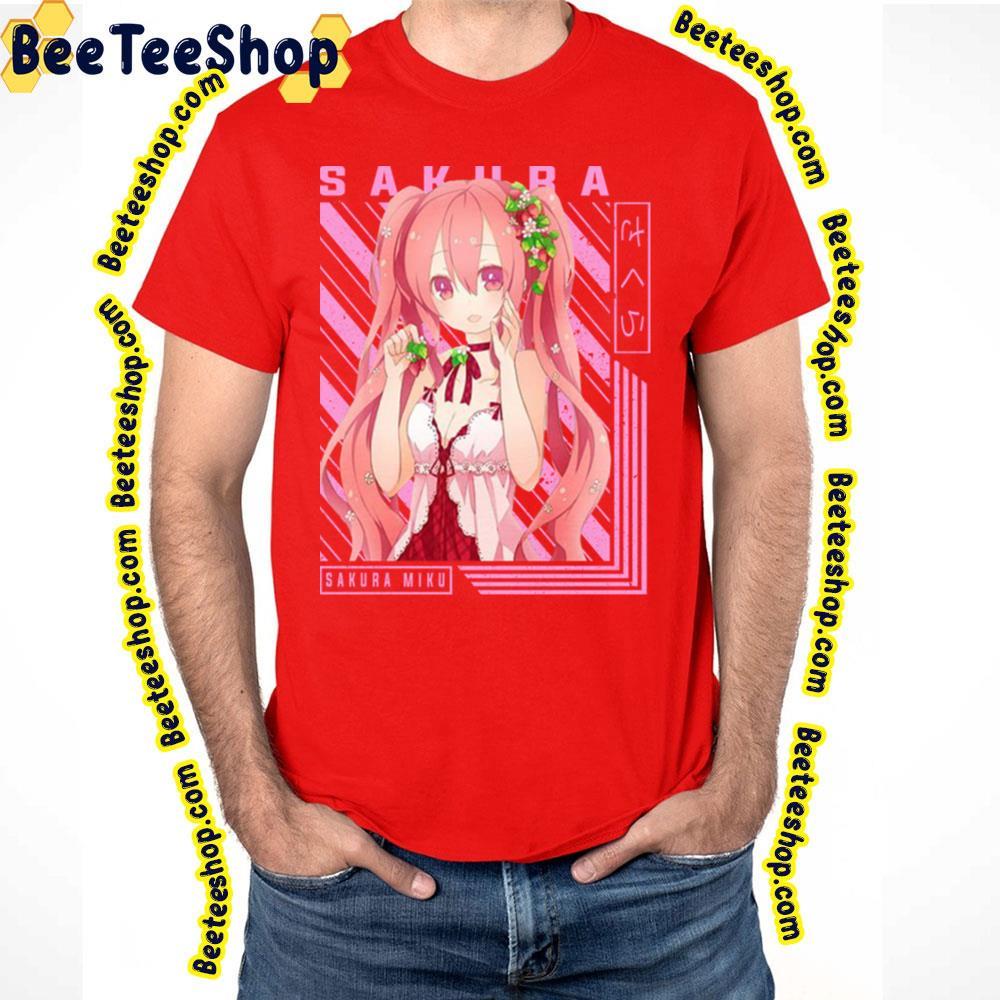 Sakura Miku Vocaloid Beeteeshop Trending Unisex T-Shirt Sakura Miku Vocaloid Beeteeshop Trending Unisex T-Shirt