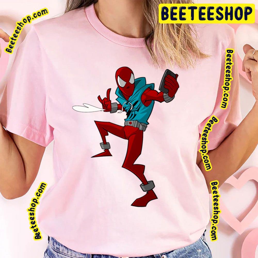 Scarlet Selfie Spiderverse Movie Beeteeshop Trending Unisex T-Shirt Scarlet Selfie Spiderverse Movie Beeteeshop Trending Unisex T-Shirt