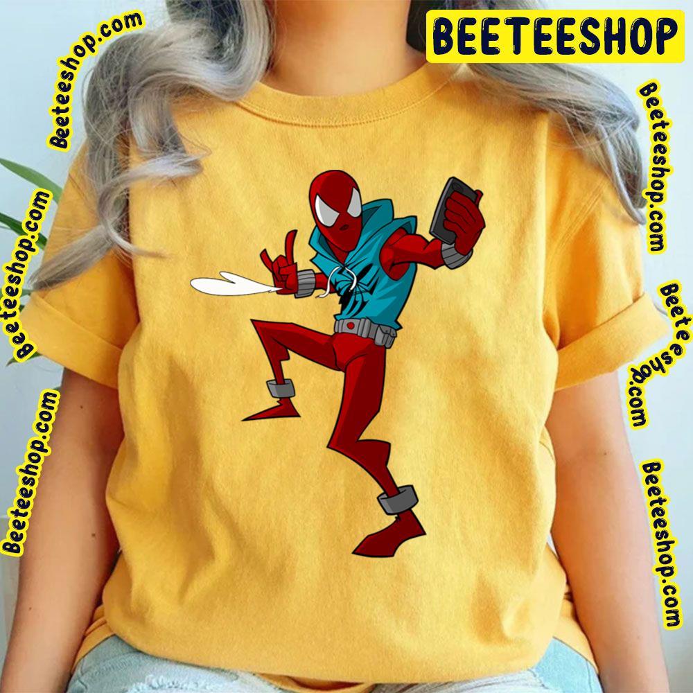 Scarlet Selfie Spiderverse Movie Beeteeshop Trending Unisex T-Shirt Scarlet Selfie Spiderverse Movie Beeteeshop Trending Unisex T-Shirt
