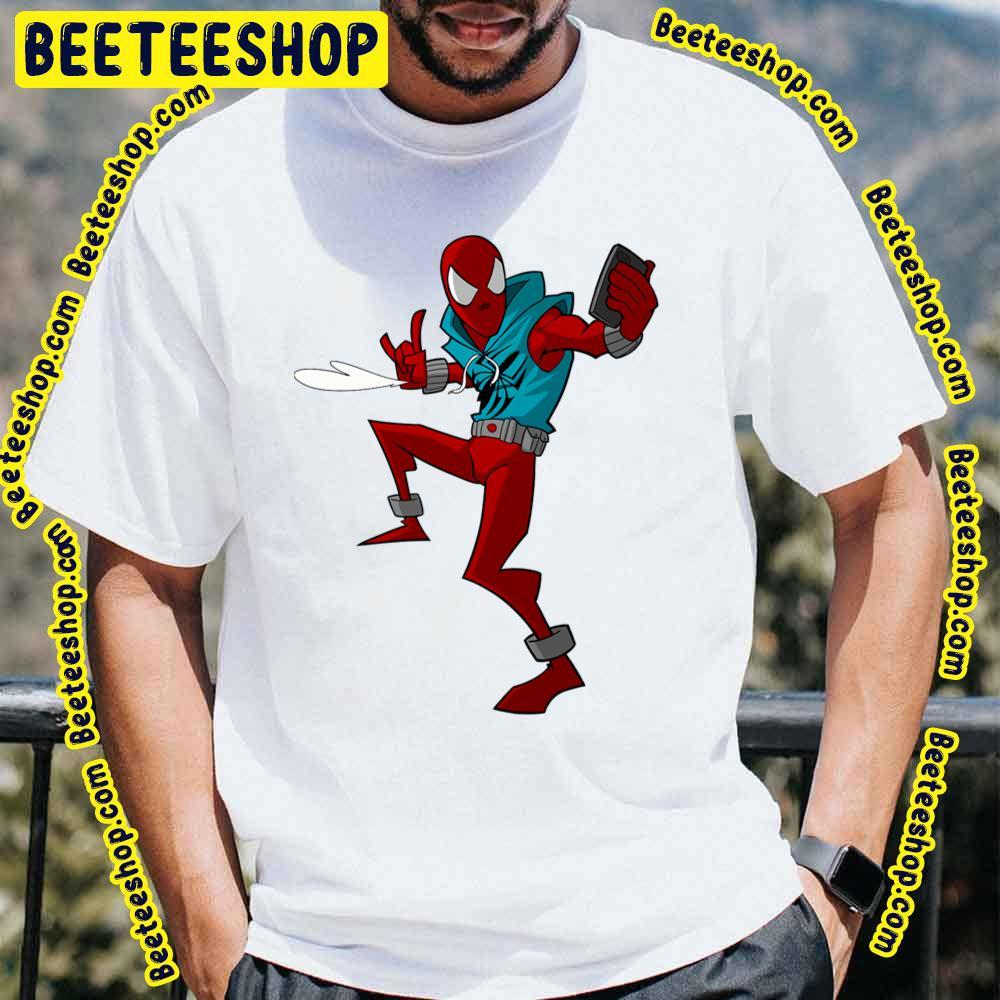 Scarlet Selfie Spiderverse Movie Beeteeshop Trending Unisex T-Shirt Scarlet Selfie Spiderverse Movie Beeteeshop Trending Unisex T-Shirt
