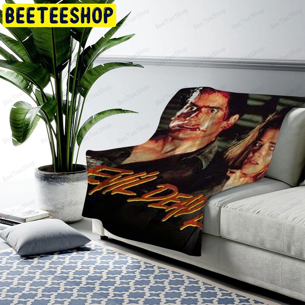Scary Couple Evil Dead Ii Halloween Beeteeshop US Cozy Blanket Scary Couple Evil Dead Ii Halloween Beeteeshop US Cozy Blanket