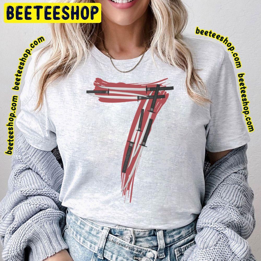 Seven Logo Samurai Beeteeshop Trending Unisex T-Shirt Seven Logo Samurai Beeteeshop Trending Unisex T-Shirt
