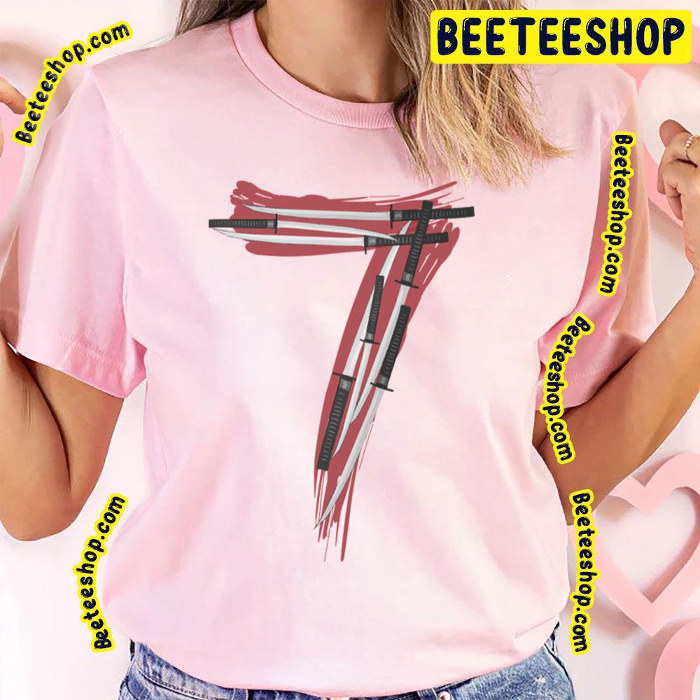 Seven Logo Samurai Beeteeshop Trending Unisex T-Shirt Seven Logo Samurai Beeteeshop Trending Unisex T-Shirt