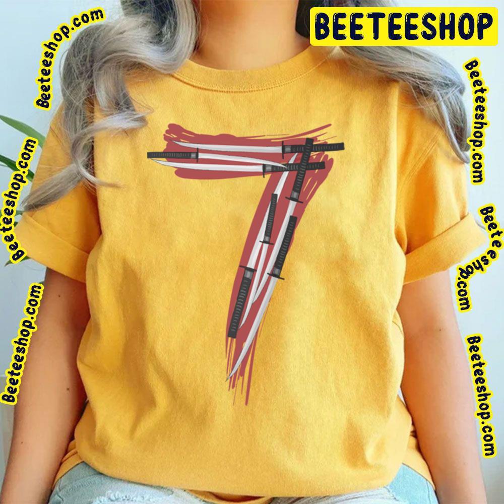 Seven Logo Samurai Beeteeshop Trending Unisex T-Shirt Seven Logo Samurai Beeteeshop Trending Unisex T-Shirt