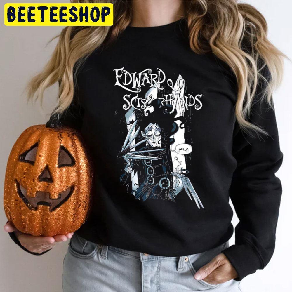 Shello Edward Scissorhands Halloween Beeteeshop Trending Unisex T-Shirt Shello Edward Scissorhands Halloween Beeteeshop Trending Unisex T-Shirt