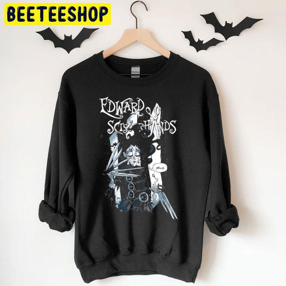 Shello Edward Scissorhands Halloween Beeteeshop Trending Unisex T-Shirt Shello Edward Scissorhands Halloween Beeteeshop Trending Unisex T-Shirt