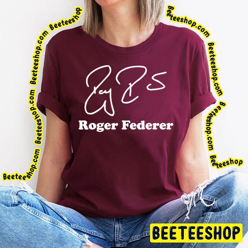 Signature Roger Federer Beeteeshop Trending Unisex T-Shirt Signature Roger Federer Beeteeshop Trending Unisex T-Shirt